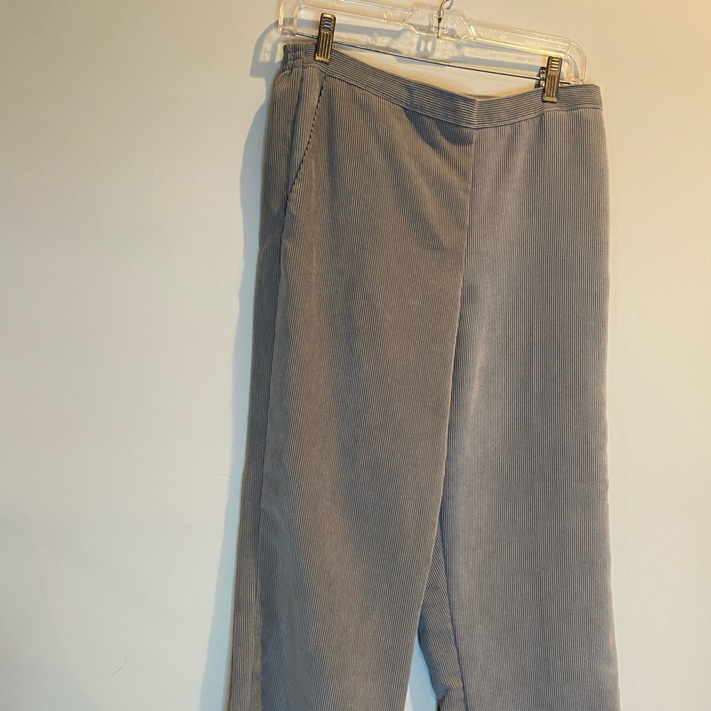 GRAY CORDUROYS